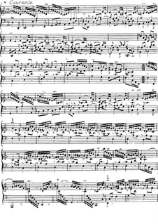 Courante: Courante by Jacques Duphly