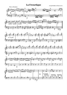 Suite No.4 for Harpsichord: No.3 La frenetique by Joseph Bodin de Boismortier