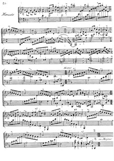 Minuet in D Major : minueto em D maior by Jacques Duphly