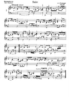 Suite in A Minor: Suite em A Menor by Johann Jacob Froberger