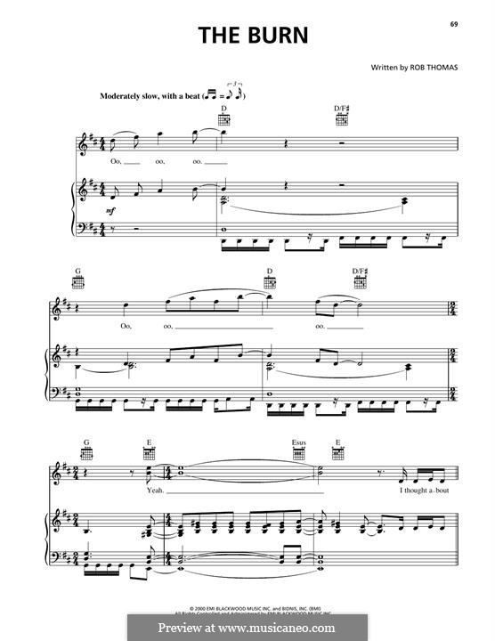 The Burn (Matchbox Twenty): The Burn (Matchbox Twenty) by Rob Thomas