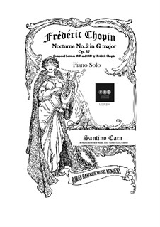 Nocturnes, Op.37: No.2 em G maior by Frédéric Chopin