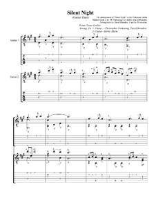 Guitar version: para duas guitarras by Franz Xaver Gruber