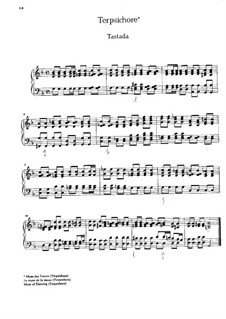 Musical Parnassus: Suite No.7 'Terpsichore' by Johann Caspar Ferdinand Fischer