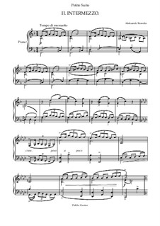 Petite suite: No.2 Intermezzo by Alexander Borodin