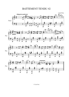 Ballet Class Music: Battement Tendu No.2 by Lena Orsa