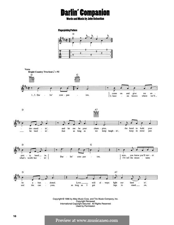 Darlin' Companion: Darlin' Companion by John B. Sebastian