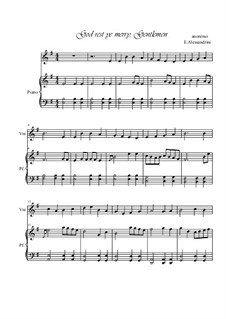 Instrumental version: para violino by folklore