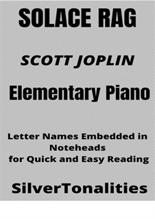 Solace: For elementary piano by Scott Joplin