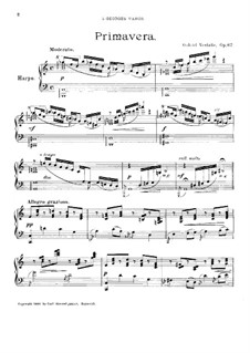 Primavera, Op.67: Primavera by Gabriel Verdalle