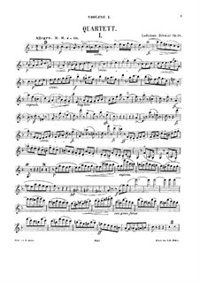 String Quartet in F Major, Op.28: Partes by Władysław Żeleński