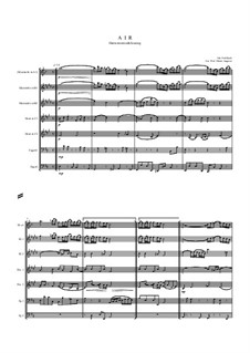 Aria: Version for sextet by Johann Sebastian Bach