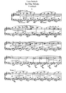 V mlhách (In the Mists), JW 8/22: Para Piano by Leoš Janáček