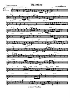 7 простых вальсов для аккордеона и минусовки, Op.12: Watterline by Andrei Bykov