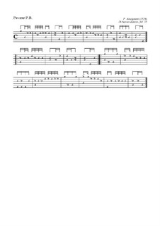 Dix-huit basses danses. Pavane: Dix-huit basses danses. Pavane by Pierre Attaingnant