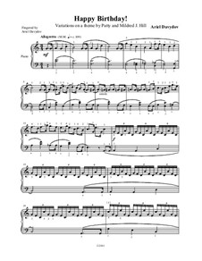 Happy Birthday: Happy Birthday by Ariel Davydov