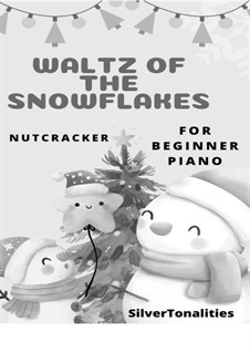 No.9 Waltz of the Snowflakes: For beginner piano 2nd Edition by Pyotr Tchaikovsky