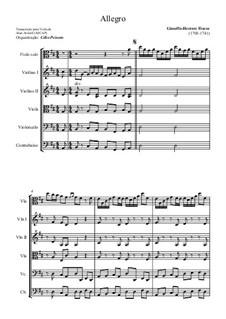 Suite No.1: Allegro by Joseph-Hector Fiocco