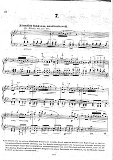 Rosen and Dornen, Op.25: Study No.7 by Johann Carl Eschmann