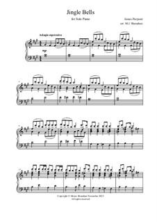 Piano version: para um único musico (Editado por H. Bulow) by James Lord Pierpont