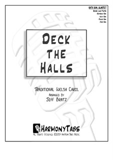 Chamber version: For SATB sax quartet by folklore