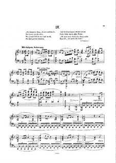 Six Pieces, Op.22: peça No.4 by Hans Huber