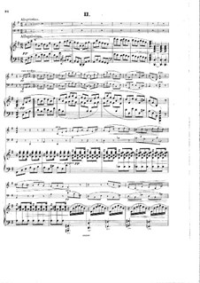 Piano Trio No.2, Op.65: movimento II by Hans Huber