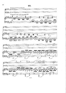 Piano Trio No.2, Op.65: movimento III by Hans Huber