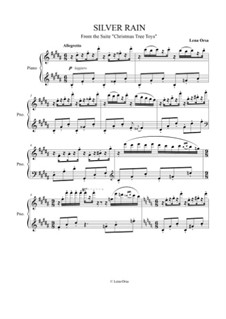 Christmas Tree Toys: Silver Rain by Lena Orsa