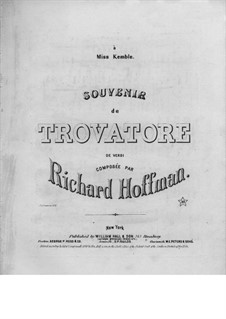 Souvenir on Theme from 'Il trovatore' by Verdi: Souvenir on Theme from 'Il trovatore' by Verdi by Richard Hofmann