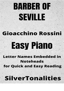 Overture: For easy piano 2nd Edition by Gioacchino Rossini