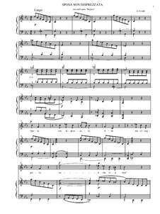 Bajazet, RV 703: Sposa son disprezzata (C Minor) by Antonio Vivaldi