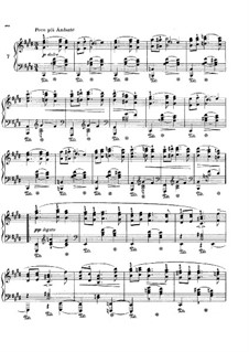 Waltz No.7: arranjo para piano by Johannes Brahms