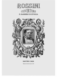 Overture: versão para piano by Gioacchino Rossini