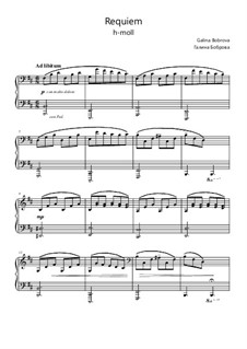Requiem: réquiem by Galina Bobrova