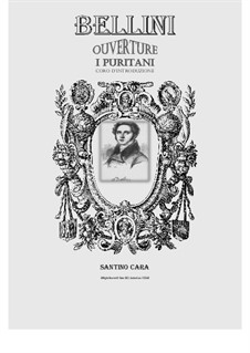 I puritani (The Puritans): Overture, para piano by Vincenzo Bellini