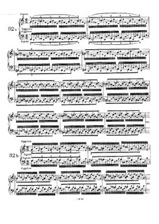 Exercises No.25-41: Exercises No.32-35 by Johannes Brahms