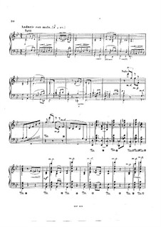 Concerto for Piano and Orchestra in D Minor, Op.137: movimento II. Arranjo para piano by Alexander Dreyschock