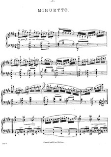 Suite No.3 in E Minor, Op.72: minueto by Joseph Joachim Raff