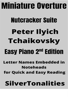 No.1 Miniature Overture : For easy piano 2nd Edition by Pyotr Tchaikovsky