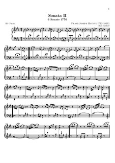 Sonata for Piano No.43 in E Flat Major, Hob.XVI/28: movimento III by Joseph Haydn