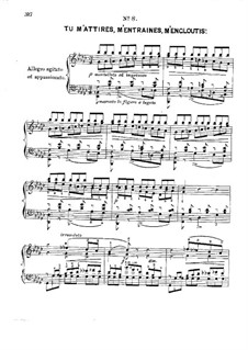 Douze études caractéristiques, Op.2: estudo No.8 by Adolf von Henselt