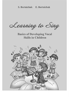 Book 'Learning to Sing: Foundations of Vocal Skills Development in Children': English Edition by Eduard Bortnichuk