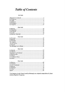 Pieces for Viola and Basso Continuo: versão para cravo by Antoine Forqueray