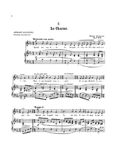 Seven Melodies for Voice and Piano, Op.2: No.2 Le charme by Ernest Chausson