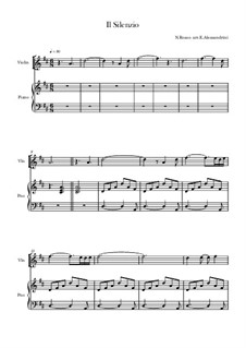 Il silenzio: para violino by folklore