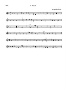 Pavan in G Minor: canto by Anthony Holborne