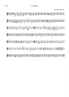 Pavan in G Minor: alto by Anthony Holborne