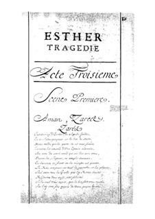 Esther: Ato III by Jean-Baptiste Moreau
