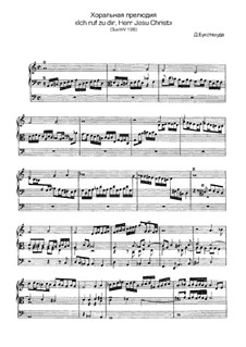 Ich ruf zu dir, Herr Jesu Christ, BuxWV 196: Ich ruf zu dir, Herr Jesu Christ by Dietrich Buxtehude